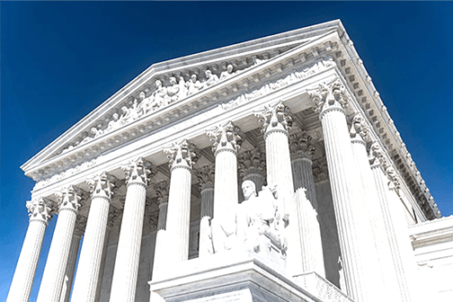 Exterior of Supreme Court