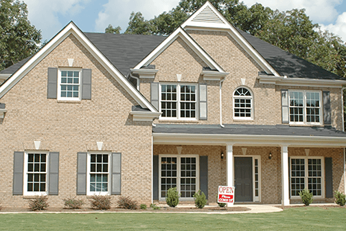 Suburban McMansion home
