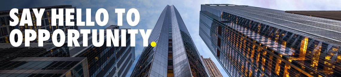 say hello to opportunity