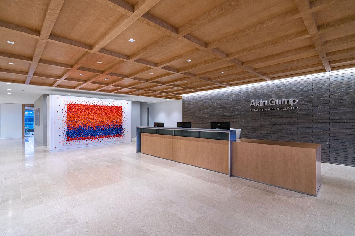 akin gump lobby