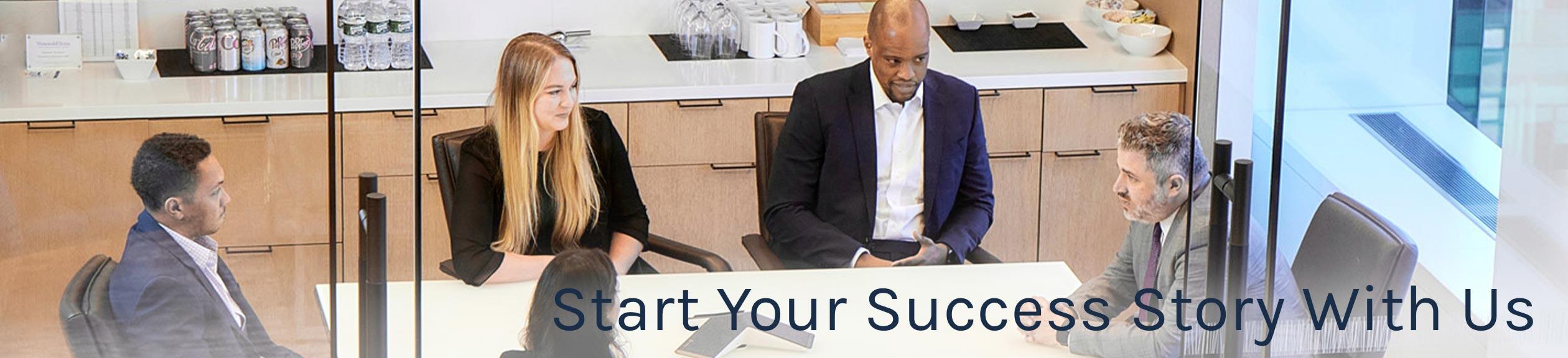 start your success story with us