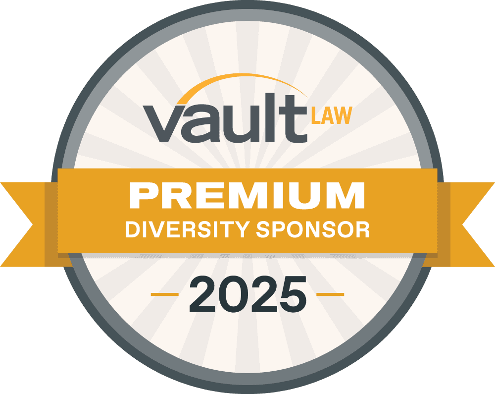 Vault Law Premium Diversity Sponsor Seal 2025